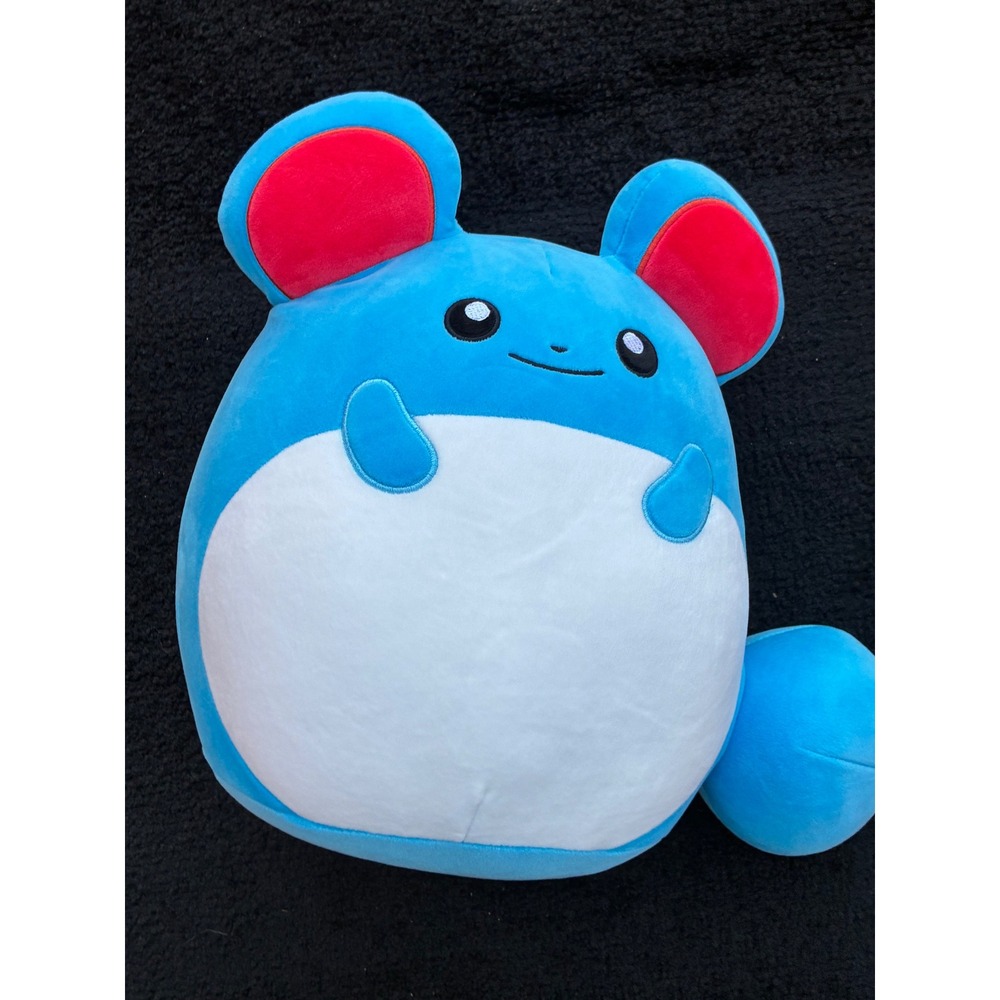 Pokemon Marill Squishmallows Plush Blue White 10 Inch Stuffed Animal Toy